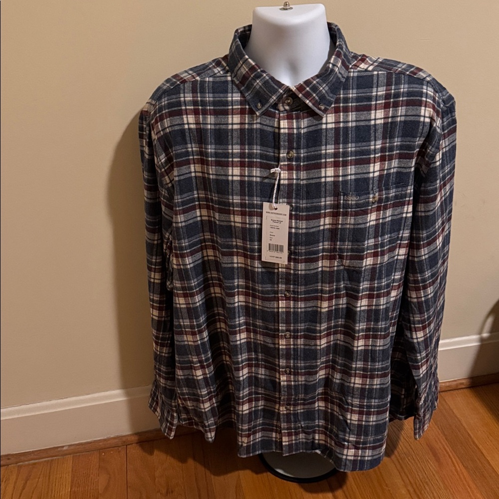 Southern Shirt Boone Washed Flannel LS Shirt